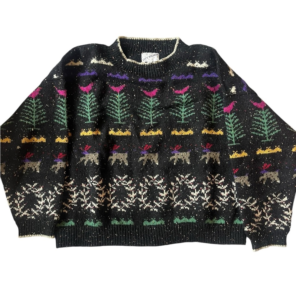 80s Lucy Wilmont England 100% Wool